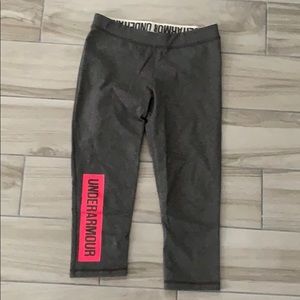 Under Armour grey leggings size small gym